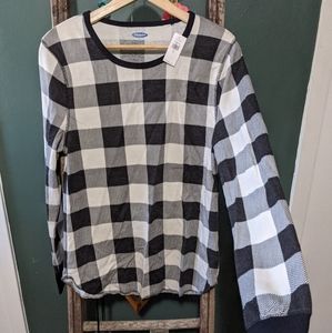 Thermal-knit long-sleeve Tee